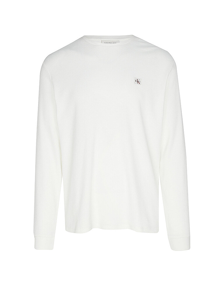 Calvin Klein Jeans T-shirt à Manches Longues Lv040em217 Tofu M Homme 2